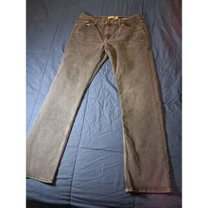 Wrangler Authentics Mens‎ Straight Leg Charcoal Gray Jeans 34x32 112315536